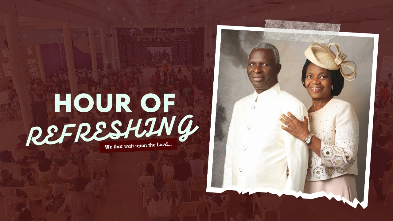 Hour of Refreshing (Prayer Meeting) || Rev. Dr. Francis Olonade || 13.02.2026