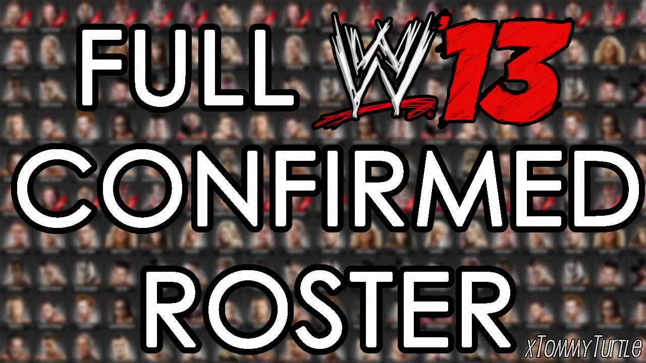 WWE '13 : Full Confirmed Roster & Superstars For WWE's New Video Game (Confirmed By IGN)