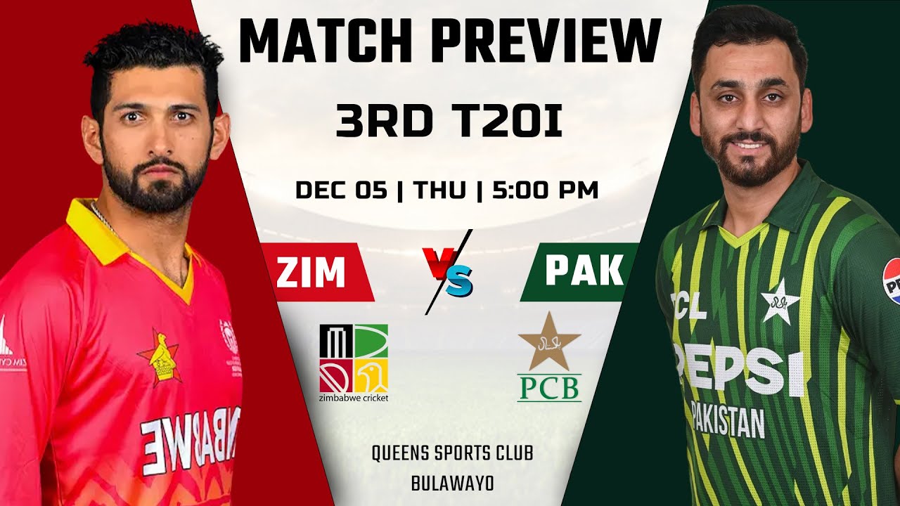 PAK vs ZIM 3rd t20i Dream11 Team | Zimbabwe vs Pakistan 3rd t20i Match PREDICTION | WHO WILL WIN?