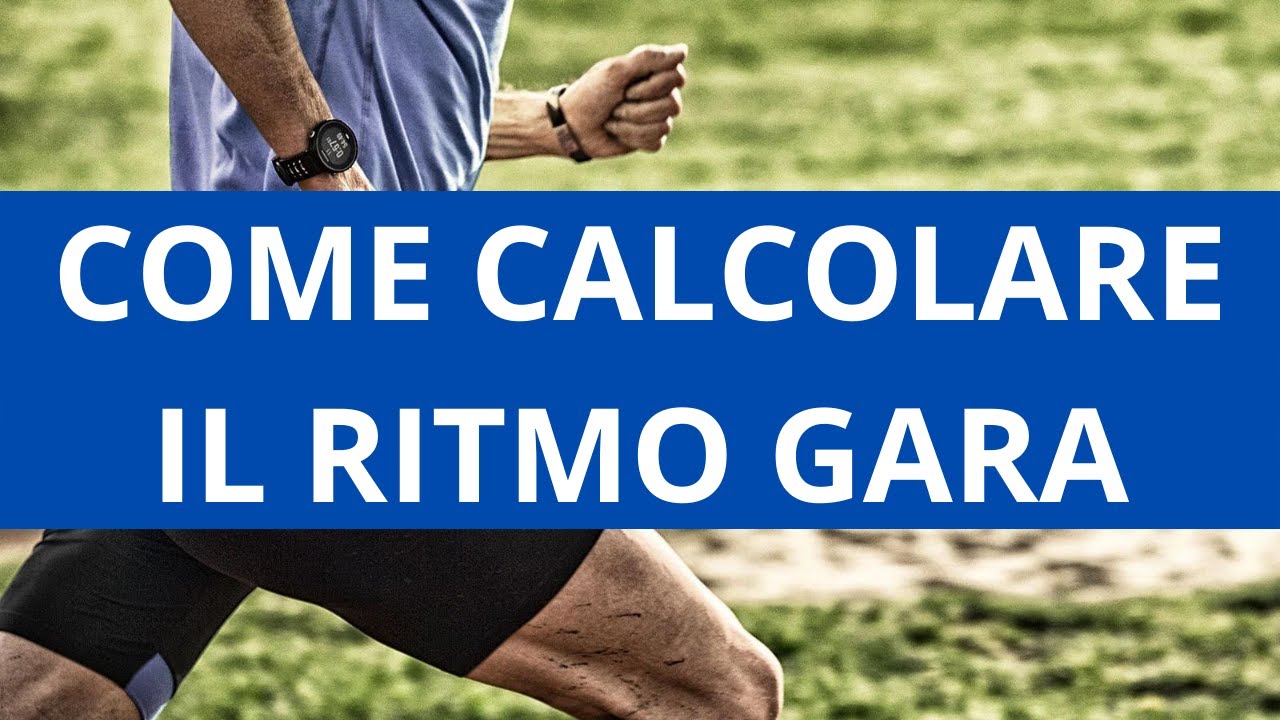 Come calcolare il ritmo gara
