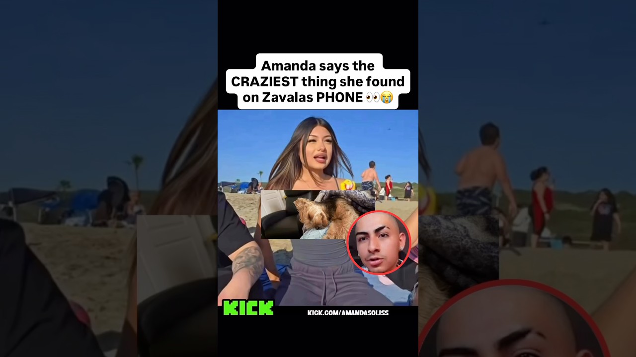 Amanda says the CRAZIEST thing she found on Zavalas PHONE 👀 #amandasolis #zavala #zavalahimself