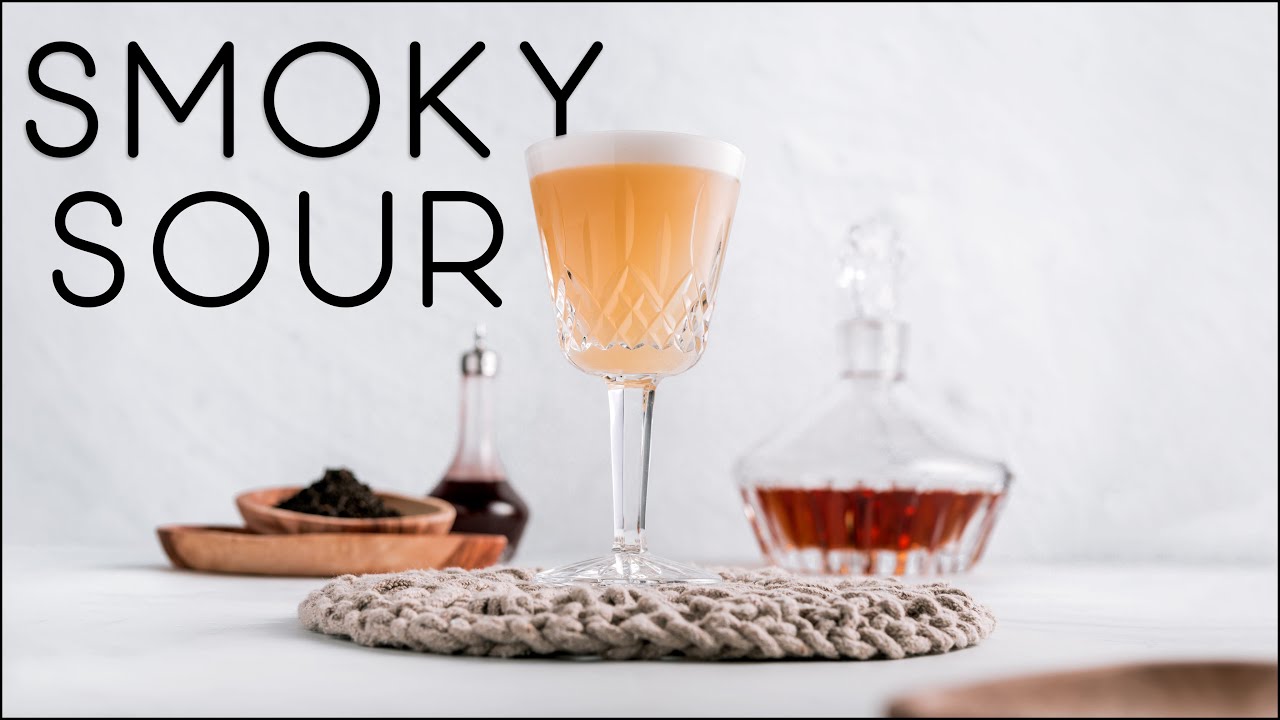 A Smoky Whiskey Sour cocktail - Review of the Bounty Law sour from The Educated Barfly