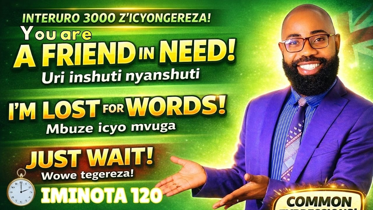 👍L708: Igi iki Cyongereza, Interuro 3000 z'Icyongereza wakoresha buri munsi