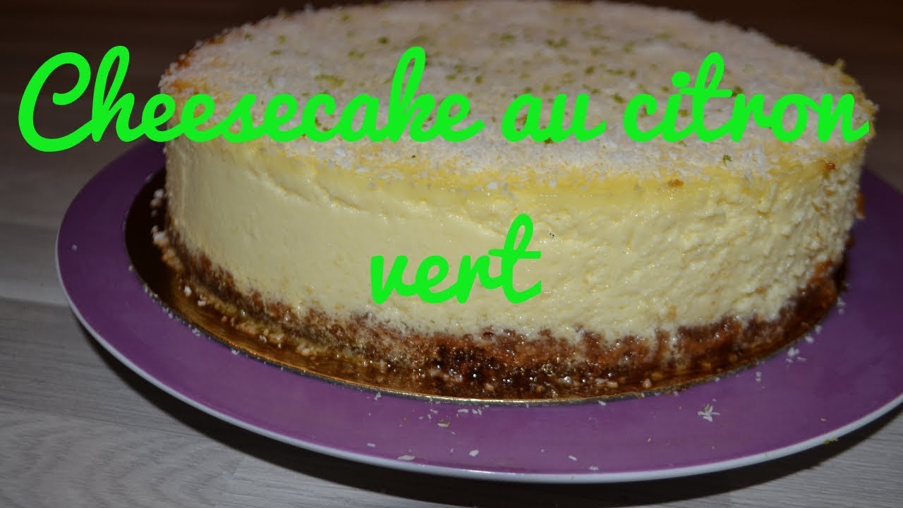 CHESSECAKE | CITRON VERT