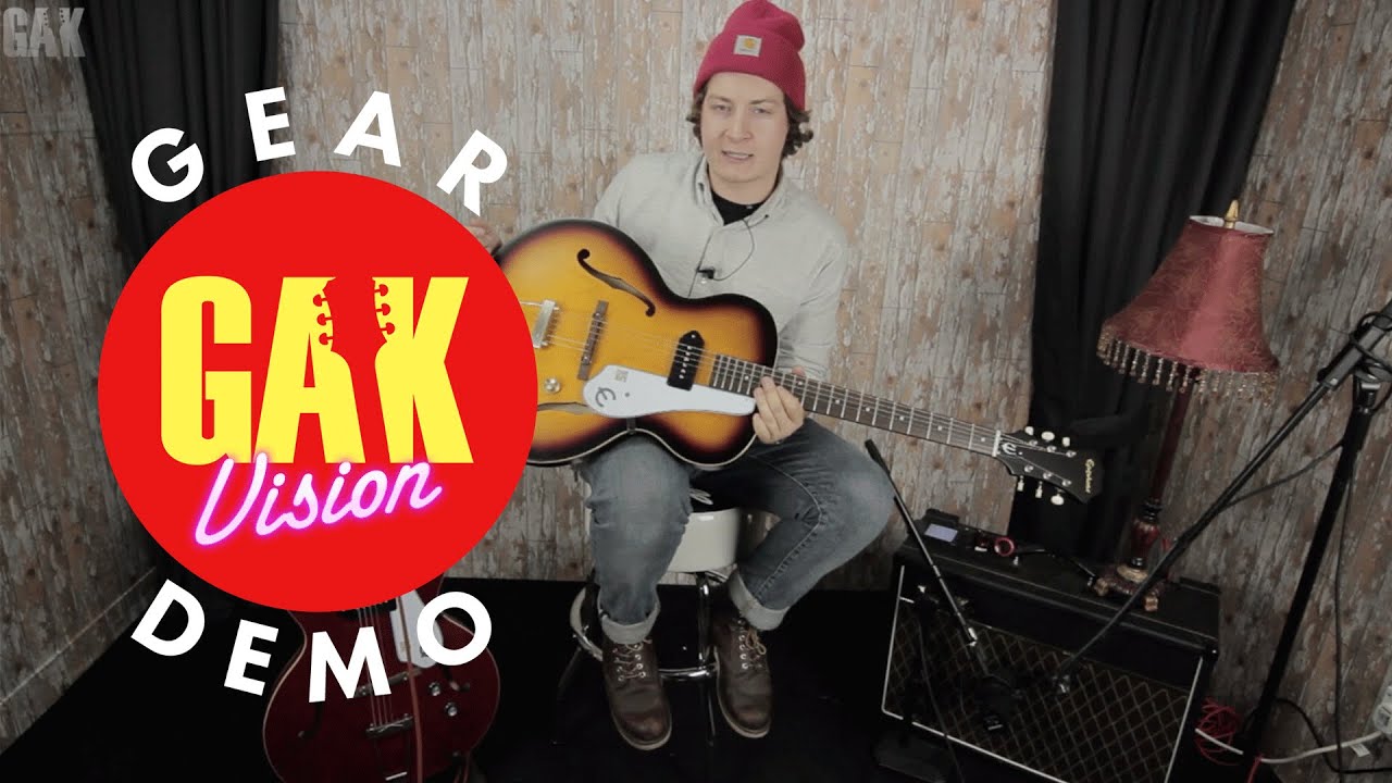 GAK DEMO : Epiphone Inspired by 1966 Century