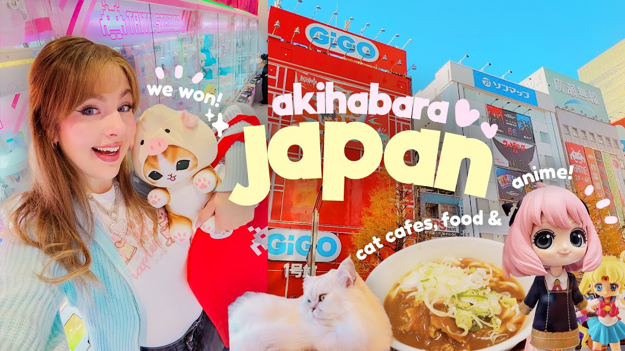 NON-STOP NERDY FUN IN TOKYO 🇯🇵 Exploring Akihabara Electric Town! The ULTIMATE Anime & Gaming City!