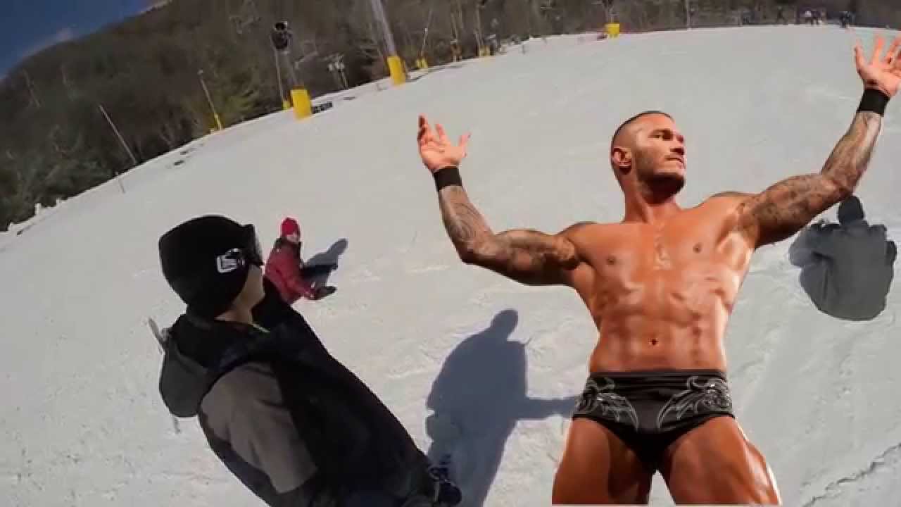 Neilu meeting Randy Orton for the 1st time - RKO style