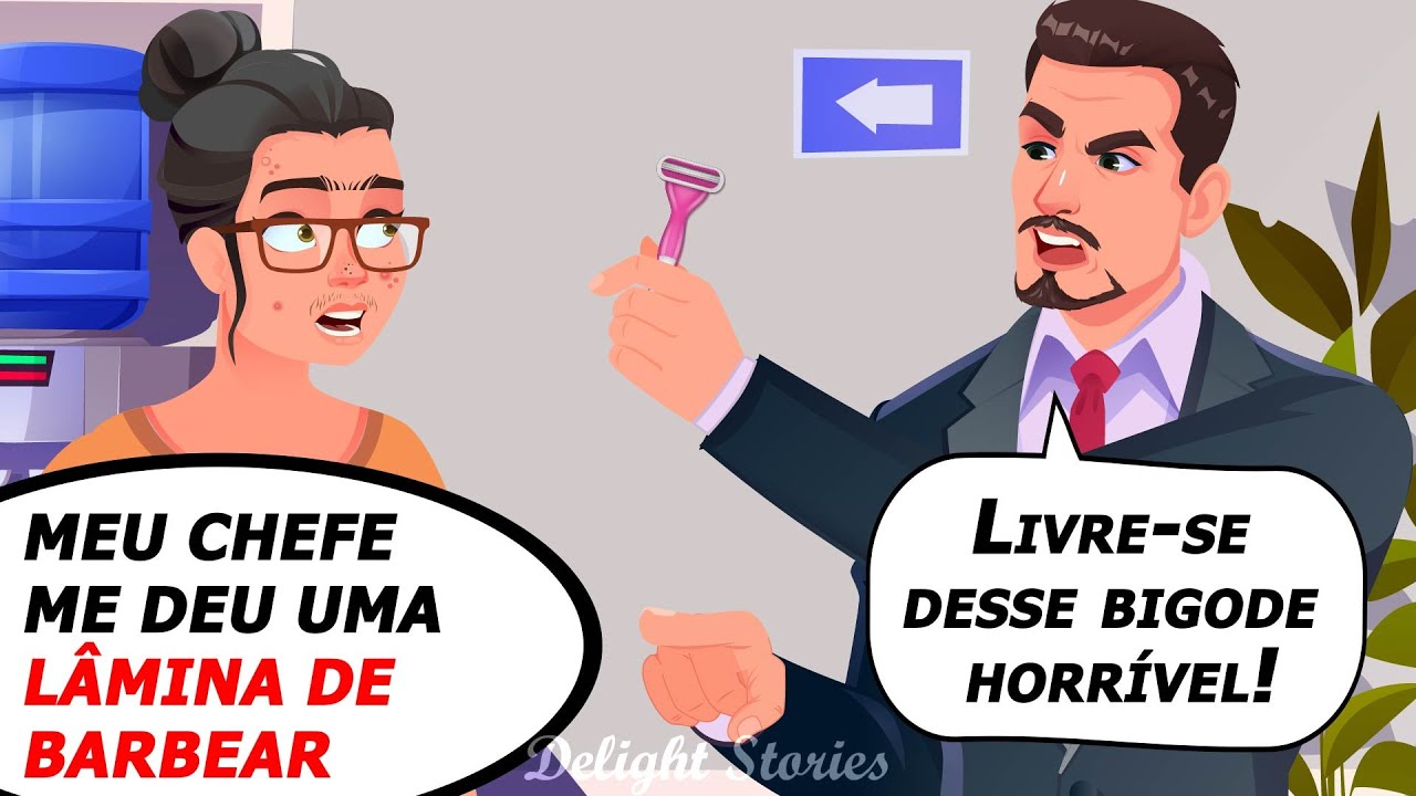 Meu chefe me deu uma lâmina de barbear