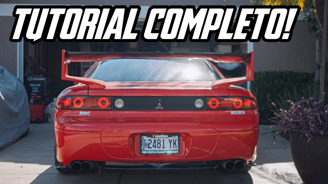 Como Hacer Luces LED Custom Para Tu Carro | Mitsubishi 3000GT