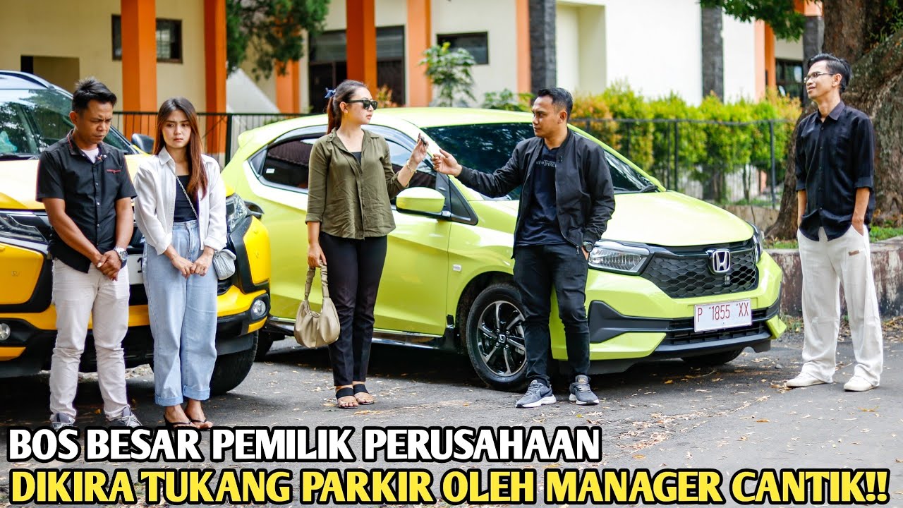 BOS BESAR PEMILIK PERUSAHAAN DIKIRA TUKANG PARKIR OLEH MANAGER CANTIK INI! ENDINGNYA BIKIN BAPER..!!