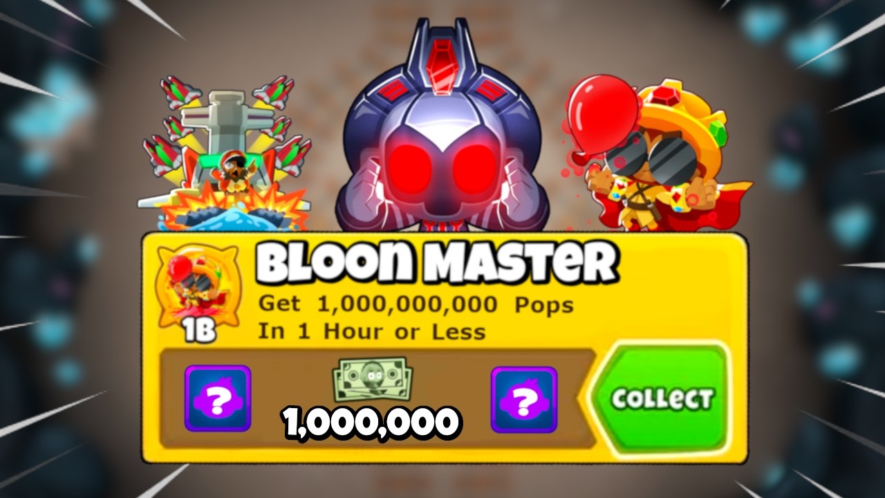 How Fast Can You Get 1 BILLION Pops In BTD6?