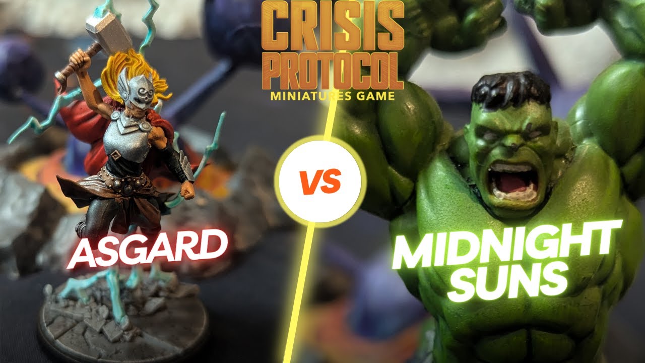 Asgard Vs Midnight Suns ~ Marvel Crisis Protocol Battle Report #67