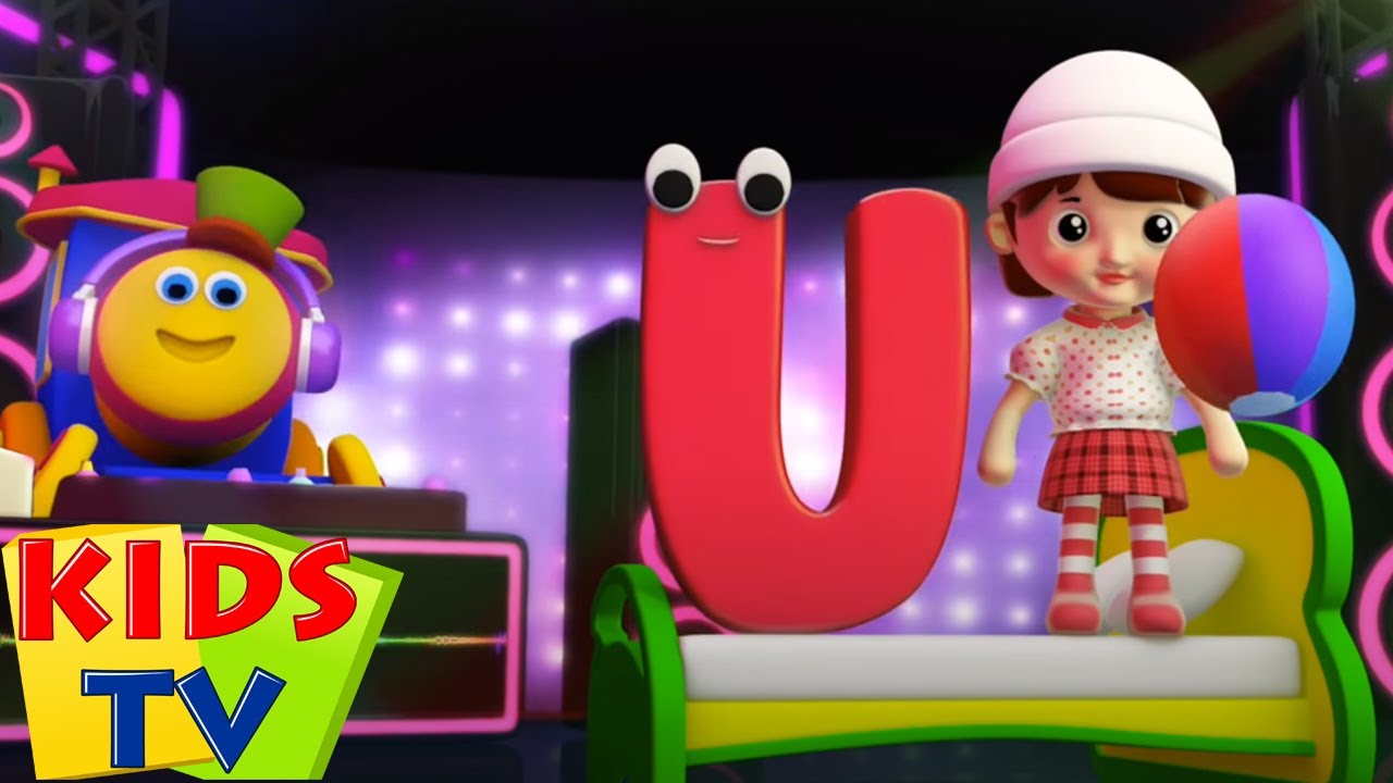 Bob le train | Chanson phonétique lettre U | Musique pour enfants | Kids Tv Française | Maternelle