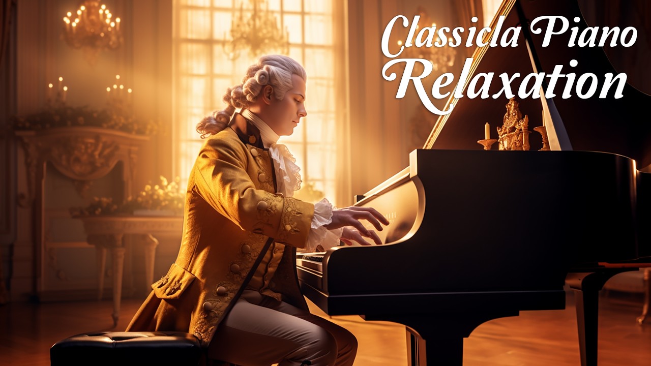 Classical Piano Music. Timeless Classical Music for Focus and Relaxation: Beethoven, Mozart, Bach
