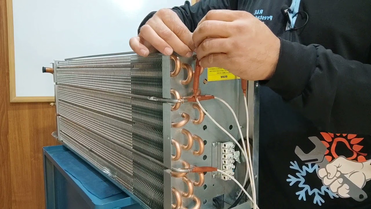 Como instalar a resistência no forçador de câmara fria