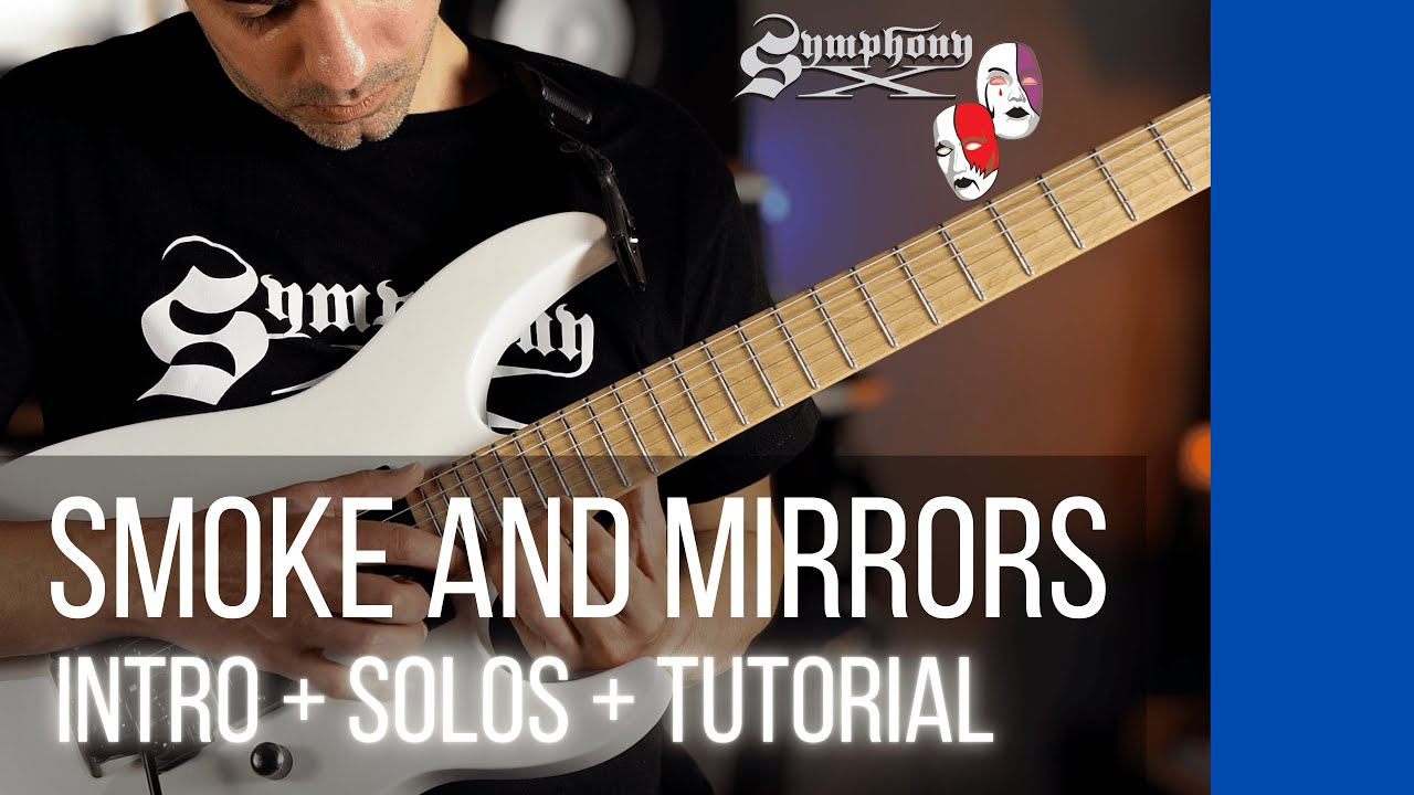 Symphony X – Smoke and Mirrors | Intro & Solos Guitar Tutorial #michaelromeo #quadcortex #symphonyx