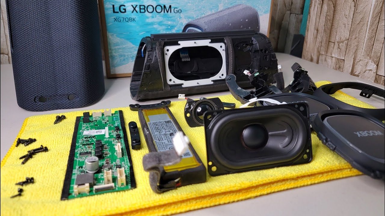 🚩Динамик LG XG7, полное снятие с охраны, качество сборки. 🔥🔊
