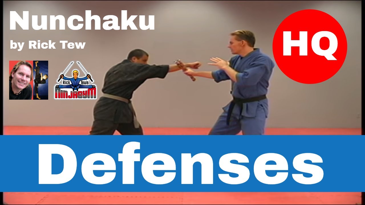 Rick Tew Nunchaku Punch and Kick Defense HQ.avi