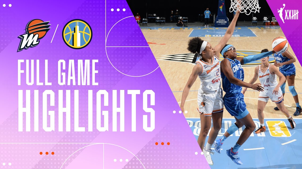 PHOENIX MERCURY VS. CHICAGO SKY | FULL GAME HIGHLIGHTS | June 1, 2021