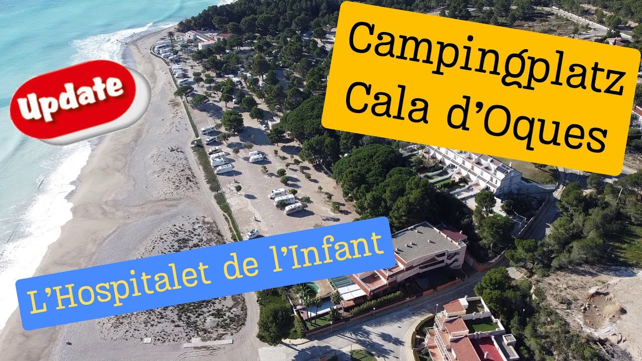 Camping Cala d'Oques (Gänsebucht) in L'Hospital de l'Infant, Costa Daurada (Spanien)