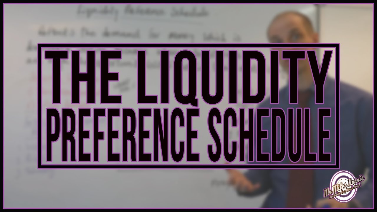 Liquidity Preference Schedule