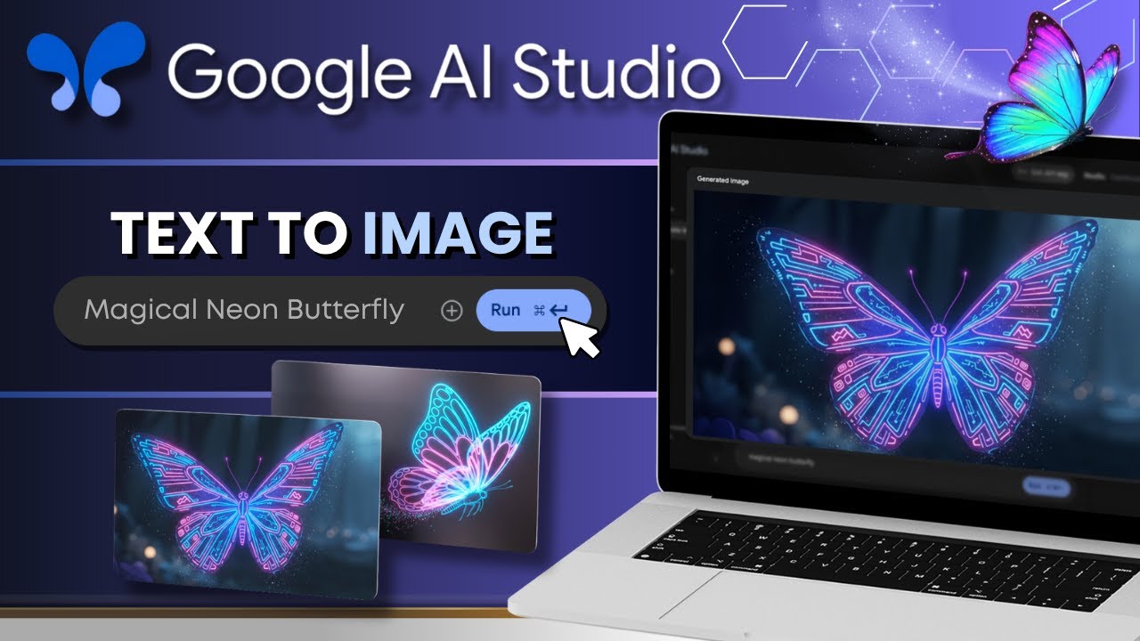 Как генерировать изображения в Google AI Studio (текст в изображение)