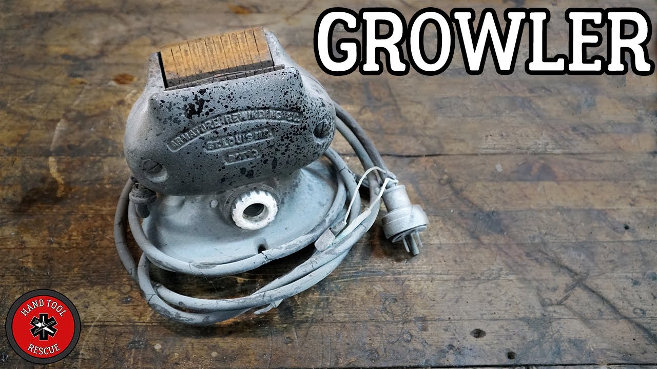 Antique Armature Testing Growler [Restoration]