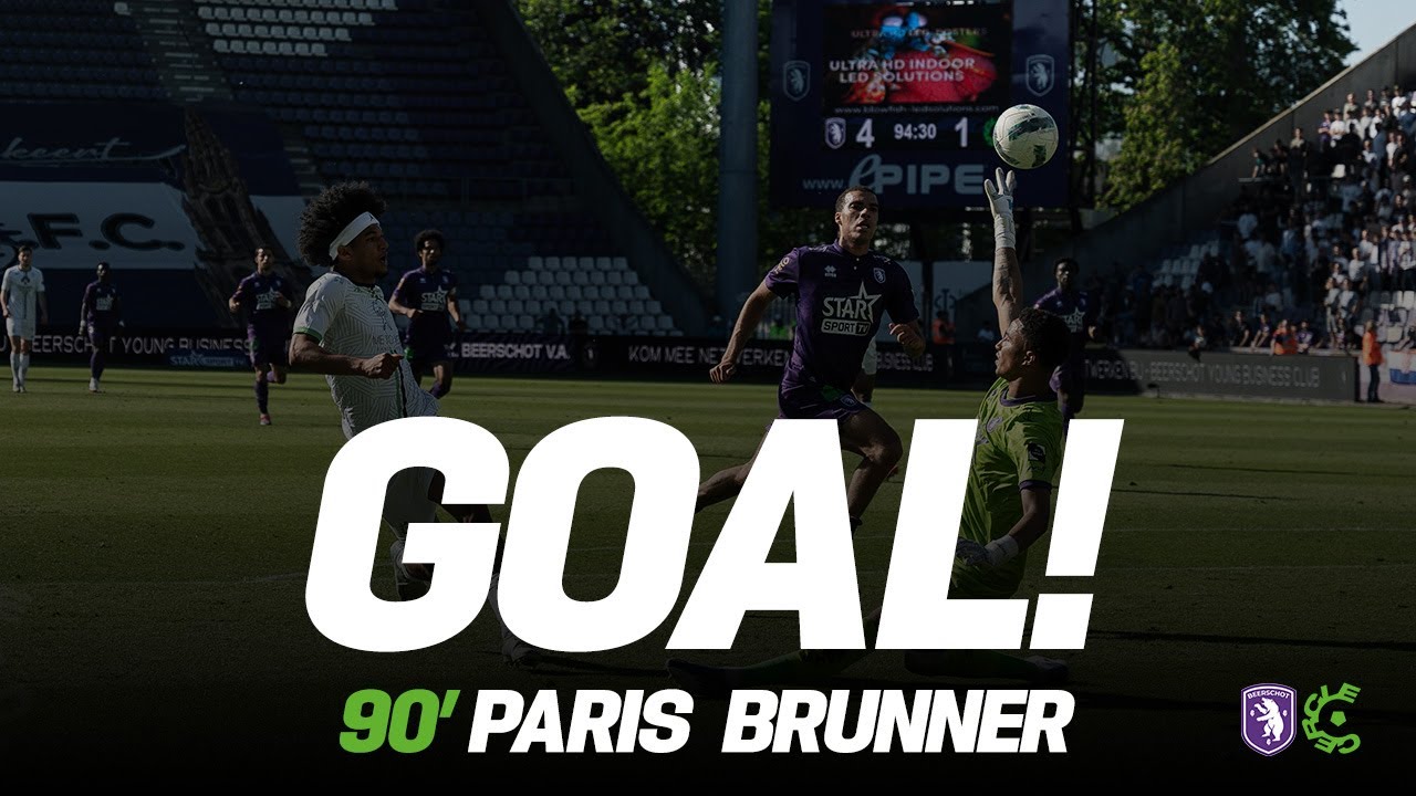BEERSCHOT-CERCLE BRUGGE | SEIZOEN 2024-2025 | GOAL Paris Brunner (4-2)