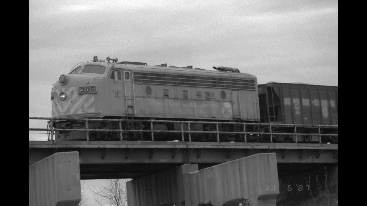 Blue Island, IL Trains - November 6, 1987