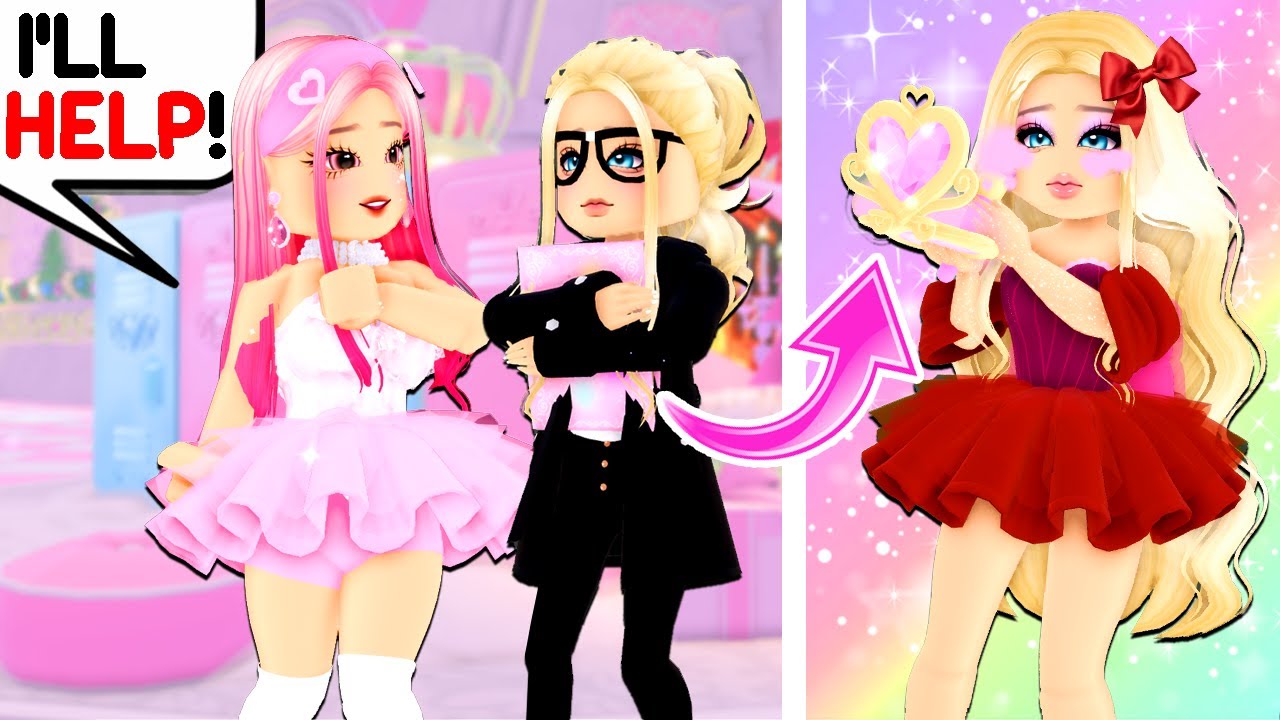 POPULAR Girl Gave Me A MAKEOVER Because I'm Too Boring... Royale High Roblox