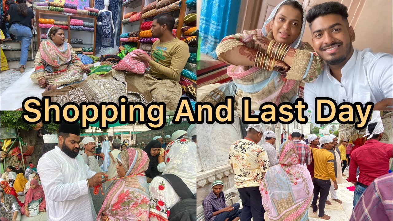 Shopping And Last Day In Ajmer | Bandhani Original Suit And Bangles | Ab Kaha Jaane Ke Liye Nikle ?