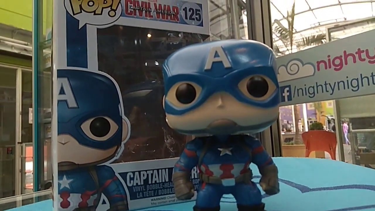 Funko Pop Capit&aacute;n Am&eacute;rica Civil War Marvel Bogot&aacute; Colombia
