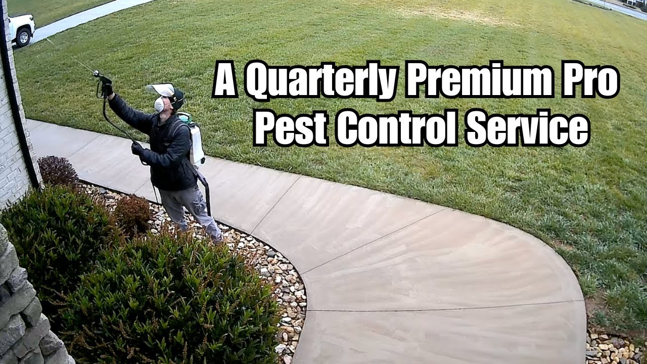 Pest Control: $180 Per Visit Quarterly Premium Pro House Maintenance Service