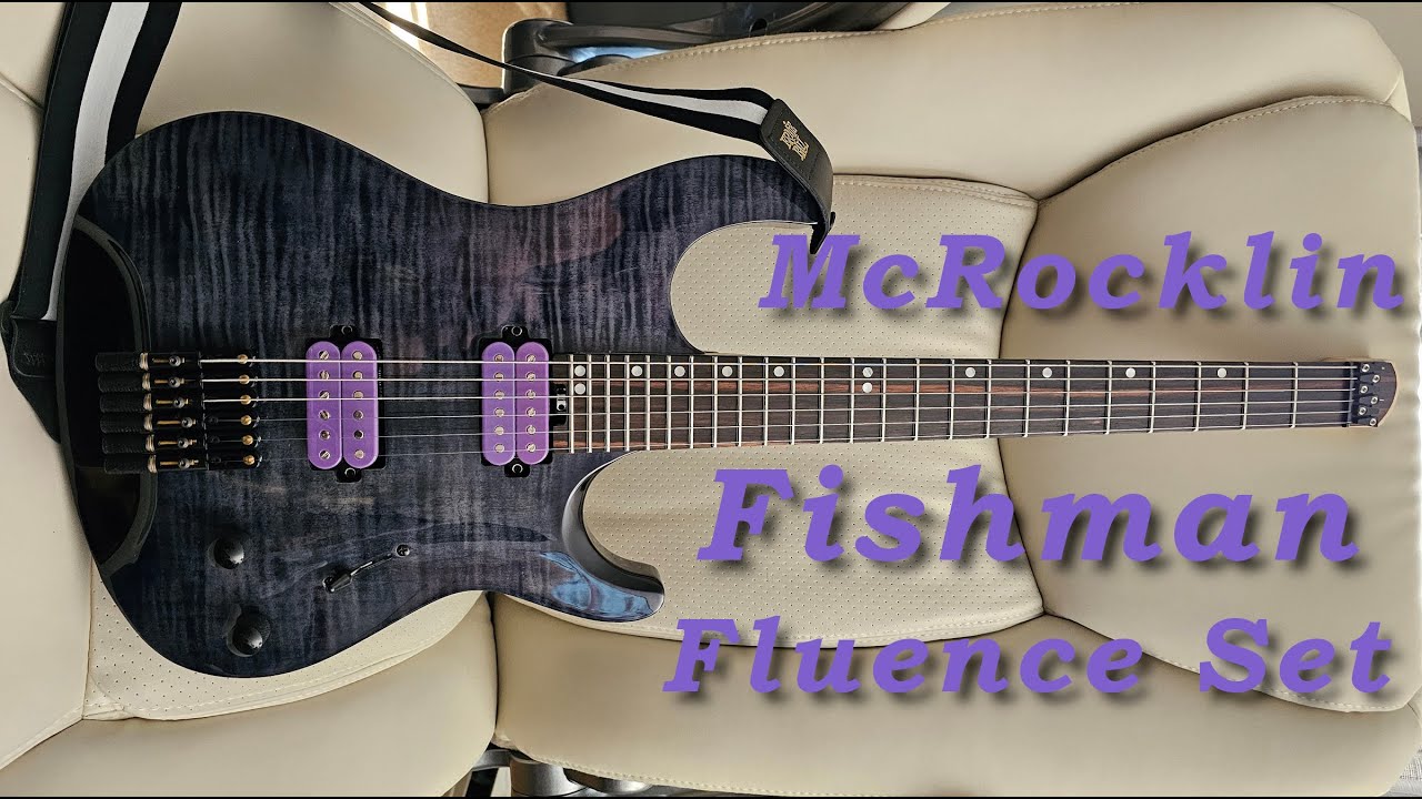 Набор звукоснимателей Fishman Fluence от Thomas McRocklin. Мои новые любимые звукосниматели?