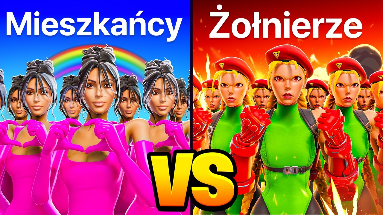 WIELKIE STARCIE WIDZÓW o PRZEJĘCIE MIASTA w Fortnite!🤯