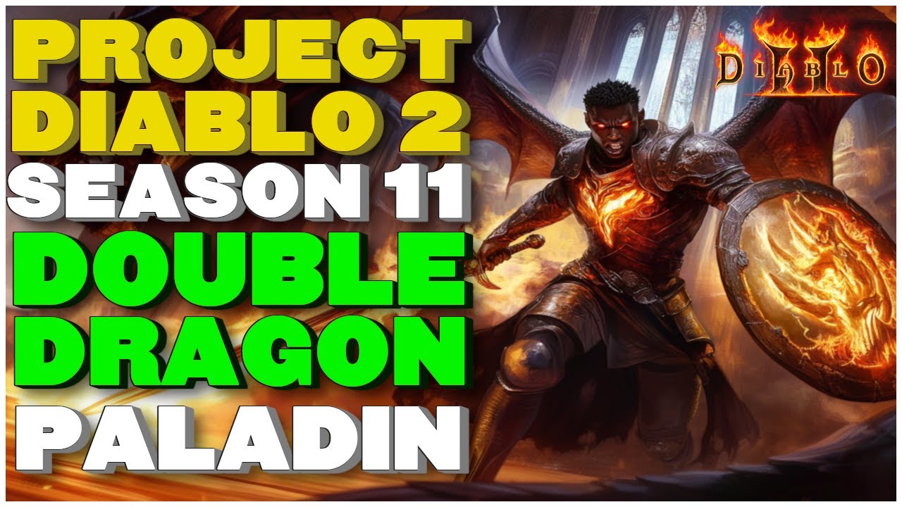 Project Diablo 2, 11-й сезон — демонстрация сборки паладина «Двойной дракон: священный огонь»! Пр...