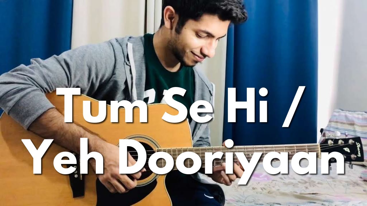 Tum Se Hi / Yeh Dooriyaan - Mashup | Acoustic Guitar Cover | Easy 2 String Guitar Tabs | AshesOnFire