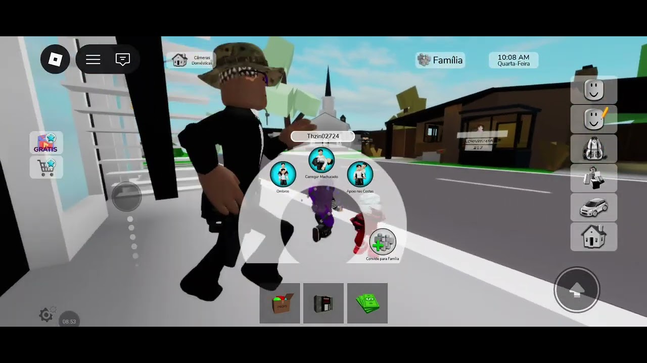 Primeira vez jogando brookhaven