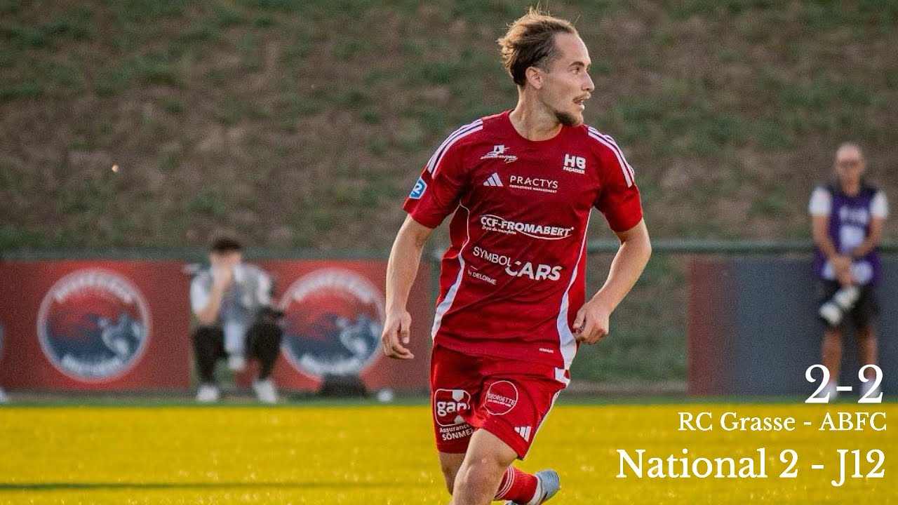 National 2 : Journée 12 : RC Grasse - ABFC (2-2)