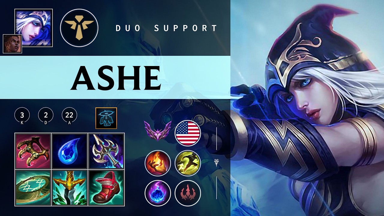 Ashe Support vs Milio - NA Master Patch 26.05