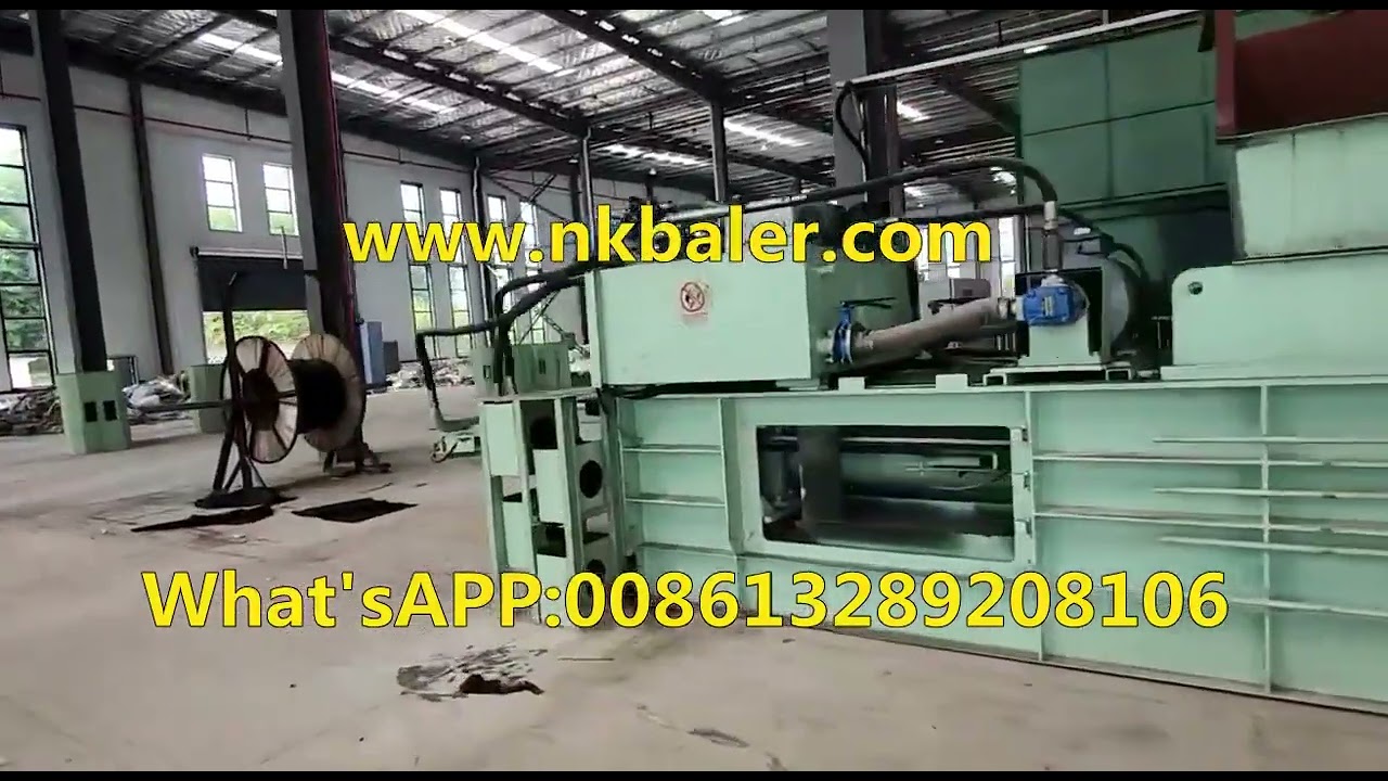 Full Automatic Waste Paper Baling Press Machine