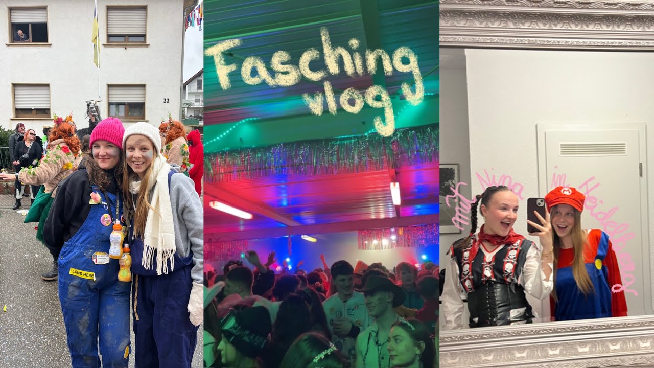 Fasching Diaries | mit Nina 💗🥳🎉