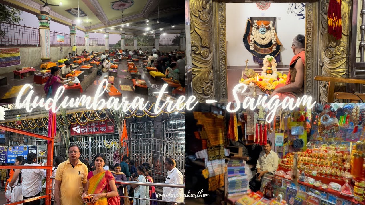 Bheema-Amarja River | Audumbar Tree | Gangapur- sangam #devotional #youtube #explore #viral #place