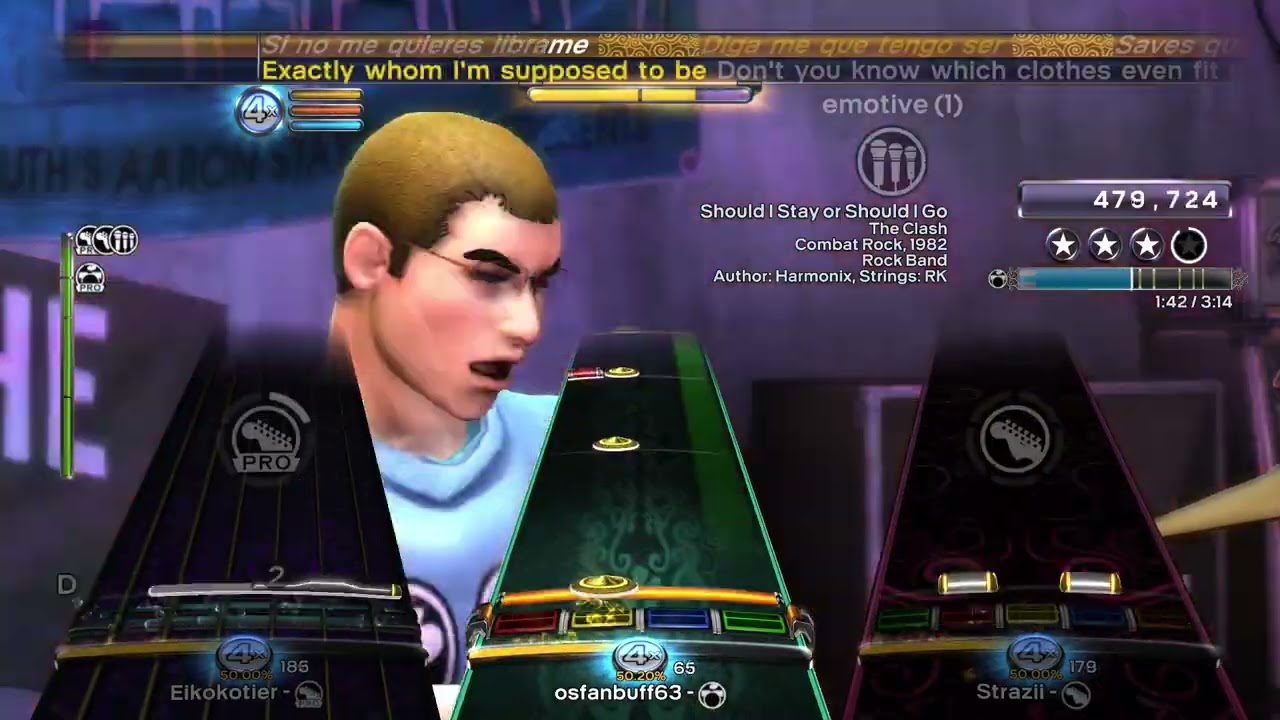 Should I Stay or Should I Go by The Clash - Expert Full Band Gold Stars [Rock Band 3 Deluxe]
