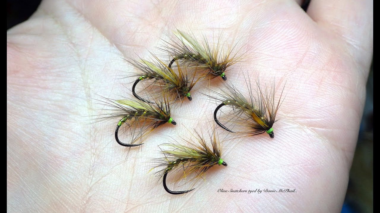 Tying an Olive Dun Snatcher (WetFly) by Davie McPhail