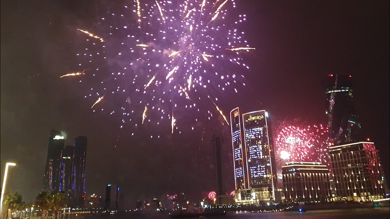 NEW YEAR FIREWORKS IN BAHRAIN 2025