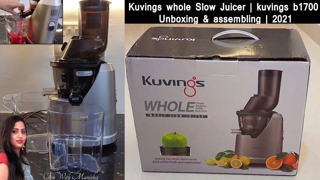 Kuvings whole Slow Juicer | kuvings b1700 review | Unboxing & assembling | 2021
