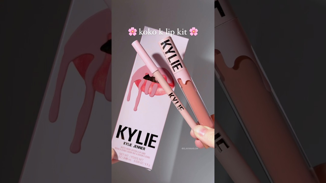 🌸 Kylie cosmetics soft pink lip kit with liner and lipstick in koko k 💕 