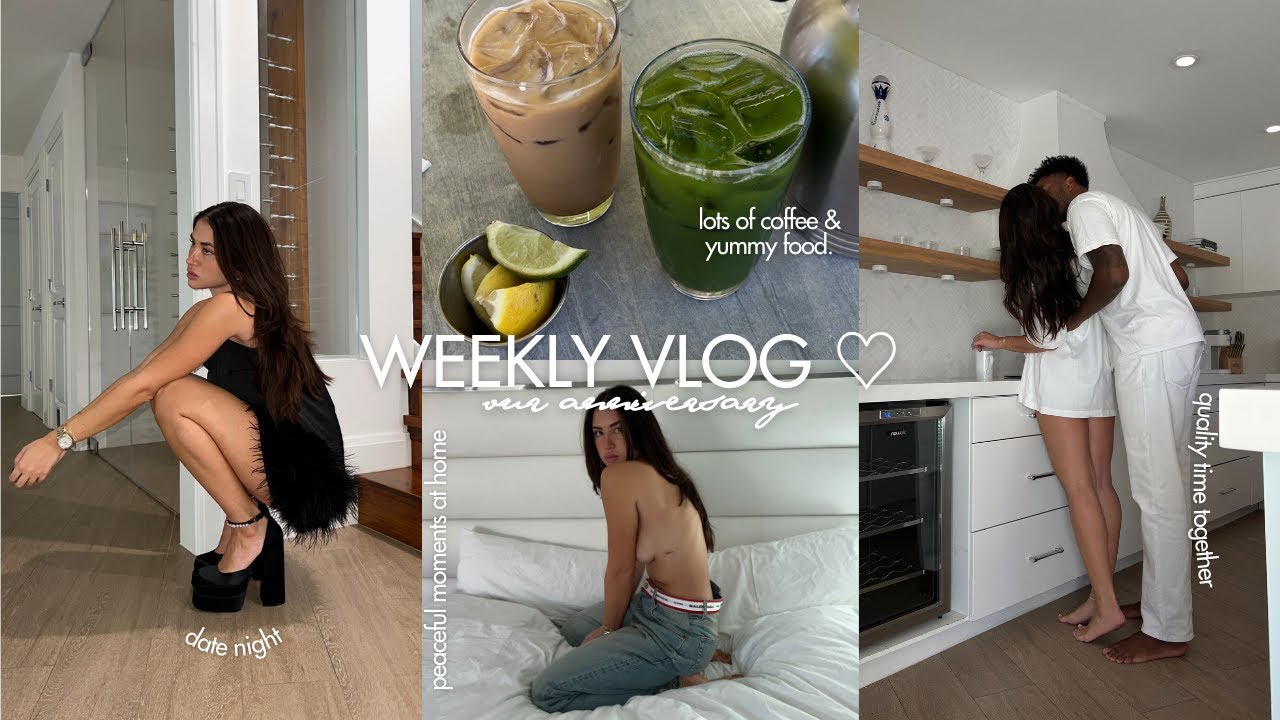Miami vlog ♡ 4 year anniversary, fall staycation, peaceful morning routine, date night!