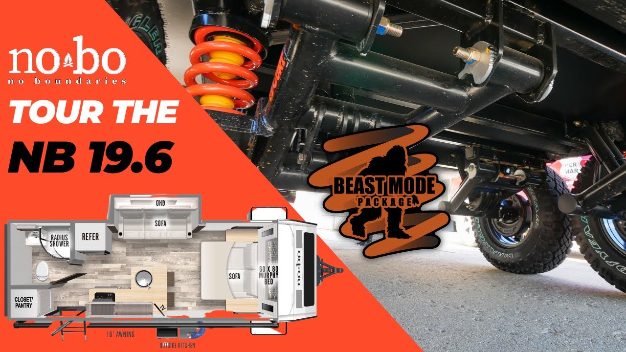 Tour the 2023 No Boundaries (nobo) 19.6 Travel Trailer